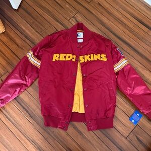 NWT Redskins Men’s Large STARTER Satin Jacket